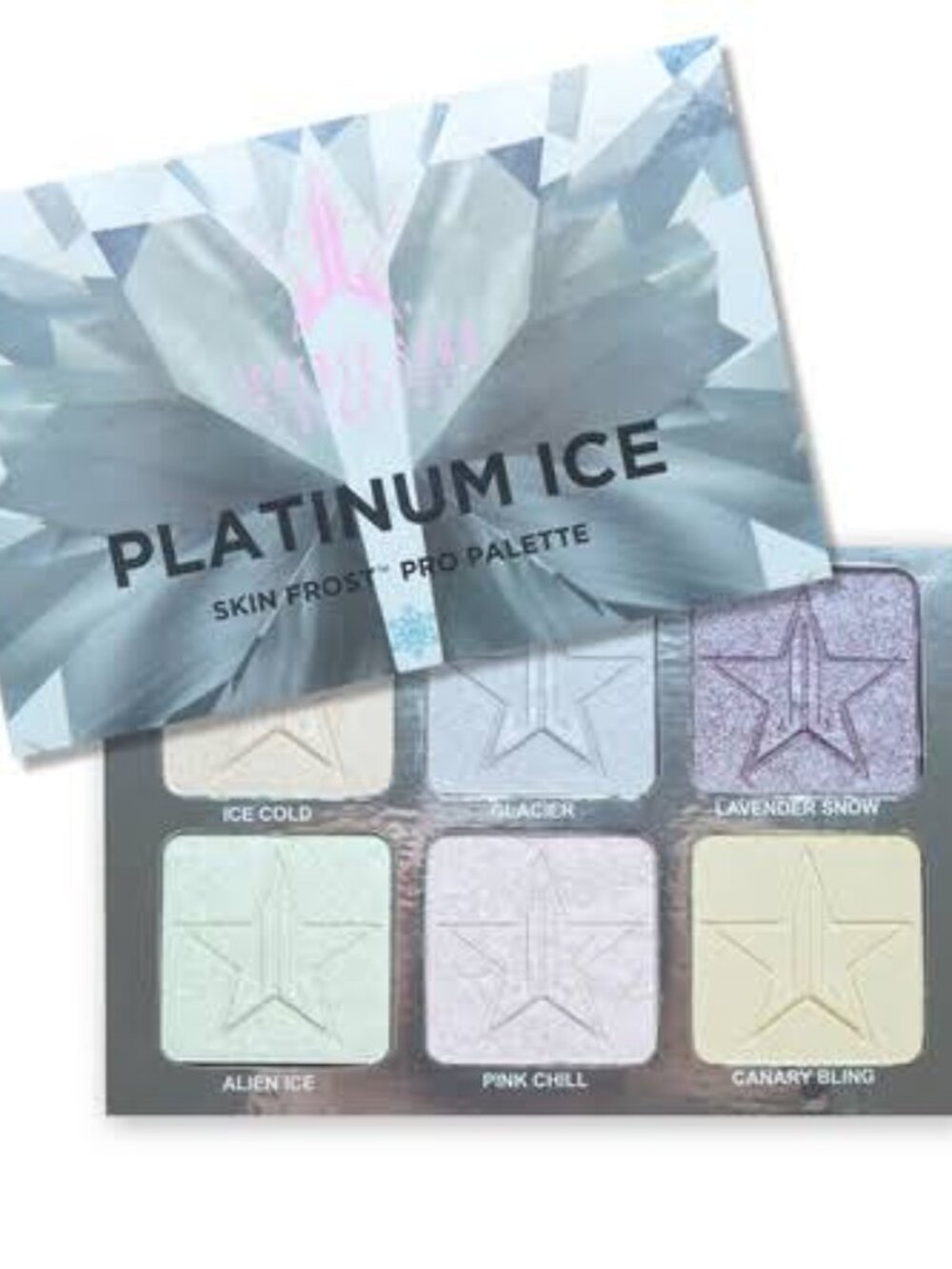NEW Jeffree Star Platinum Ice Skin Frost Palette